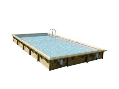 Piscine bois Linéa 8 00 x 5 00 x 1 40 Liner Ubbink
