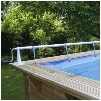 Enrouleur de bâche XTRA Ubbink pour tous types de piscine jusqu'à 5 55m de large - vue 3