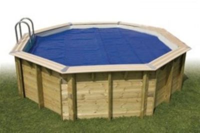Bâche à bulles hexagonale Ubbink pour piscine 3 x 4