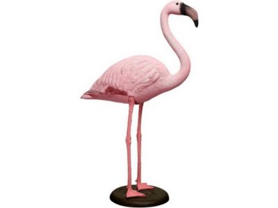 Flamant en résine Hauteur 88 cm Décoration de jardin UBBINK