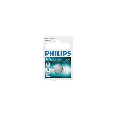 Philips Pile bouton LR 44 1.5 V 1 pc alcaline A76 - vue 2