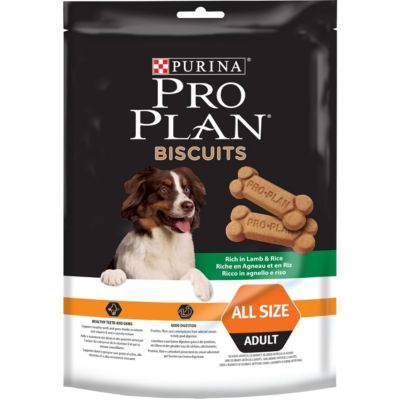 Biscuits pour chien Pro Plan All size Adult à l 'agneau et riz 400g
