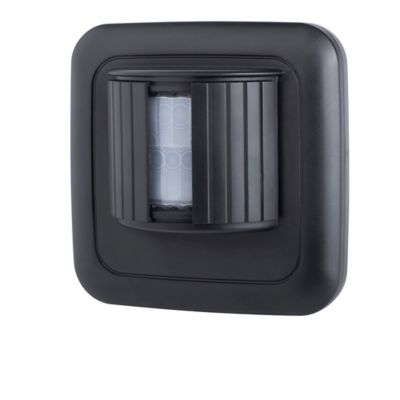 Détecteur de mouvement extérieur noir