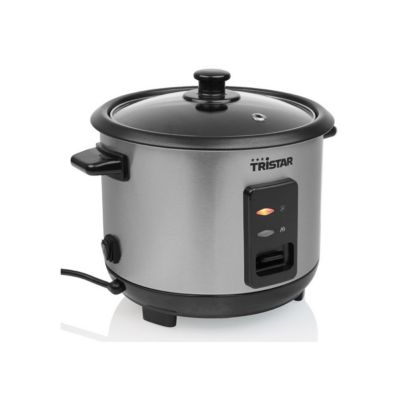 Tristar Cuiseur À Riz 1l 400w Acier Inoxydable Rk-6146 Gris - vue 3