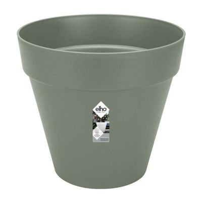 Pot De Fleurs Rond LOFT URBAN Plastique Percé Réservoir Avec roulettes Ø40 - vue 2