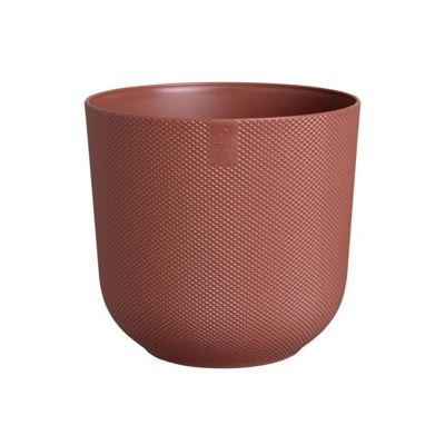Pot de fleur - Elho - Jazz Rond - Rouge - L 30 x B 29.5 x H 27 cm - Intérieur - 100% recyclé