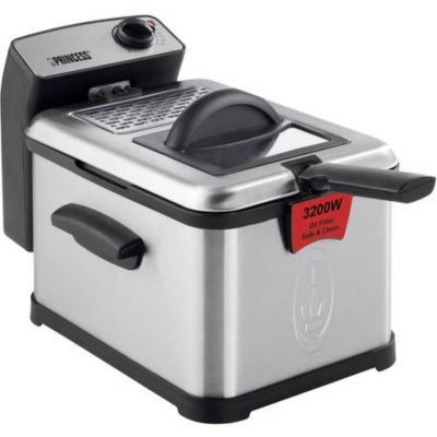 Princess Superior Friteuse zone froide 3 L 3200 W thermostat manuel 183001.