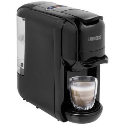 Machine à capsules 3-en-1 Princess 249452 compatible Nespresso Dolce Gusto E.S.E.