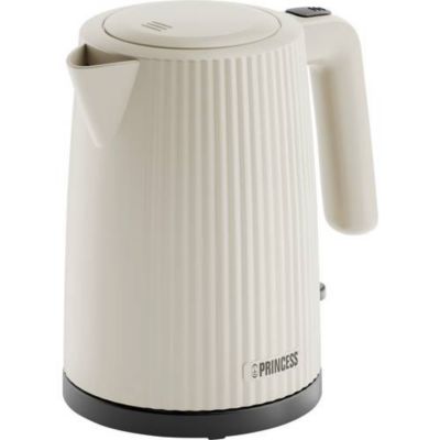 Bouilloire Wave 1,7 L blanc crème, 2200 W, protection contre la surchauffe