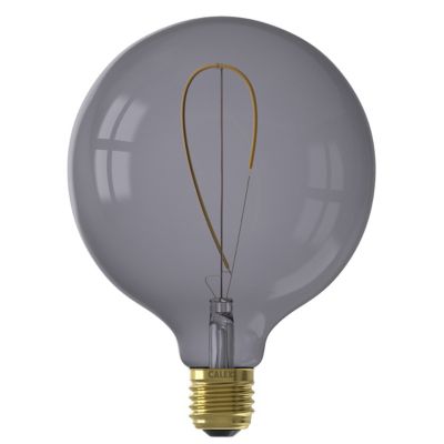 Ampoule LED filament décorative Nora E27 G125 fumée Calex Castorama