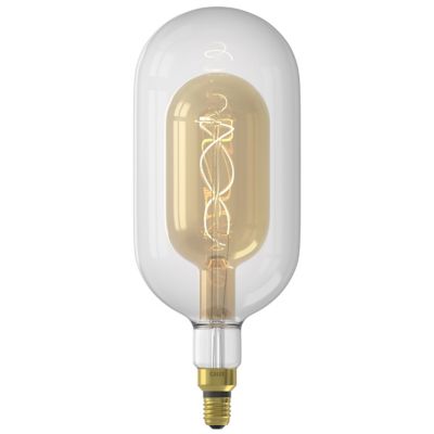 Ampoule à suspendre tube sundsvall fusion dimmable E27 Tube ? 15cm 240lm 3W blanc chaud Calex or