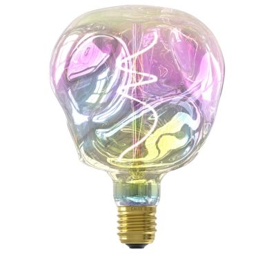 Ampoule LED à filament spirale E27 Organic Neo 200lm 4W blanc extra chaud Calex ?12,5cm