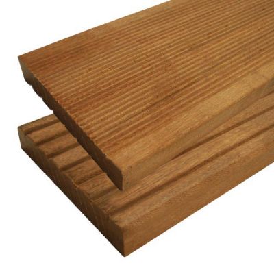 Lame de terrasse bois exotique cumaru L.245 x 14 5 cm