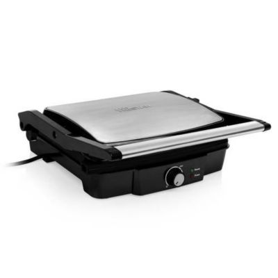 Tristar Grill à contact revêtement anti adhésif voyant lumineux protection contre la surchauffe acier inoxydable - vue 2