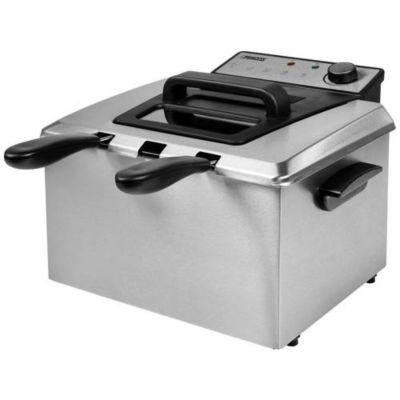 Princess 185000 Friteuse zone froide 5 L 3270 W noir et argent (mat)