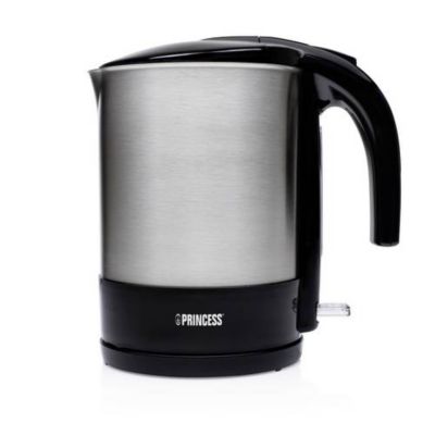 Princess 236039 Bouilloire 1,7 L noir acier inoxydable 2200 W protection surchauffe