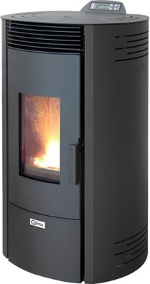 Poêle à granulés Qlima Roma 8500W noir
