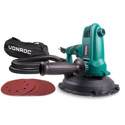 Ponceuse excentrique pour plafonds et murs Patin de ponçage de 180mm DS501AC