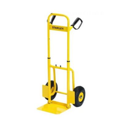 STANLEY 177520 - Diable professionnel télescopique - Charge Max 120 kg - 100% acier - Jaune et Noir