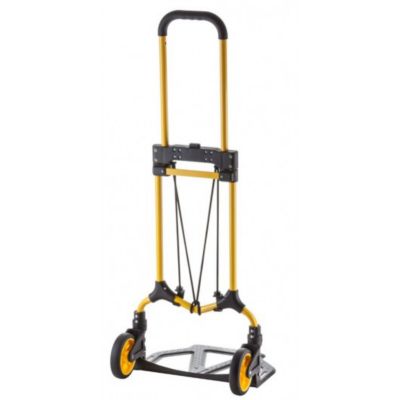 STANLEY 176580 - Diable Pliant léger et compact - Charge Max 70 kg - Jaune et Noir
