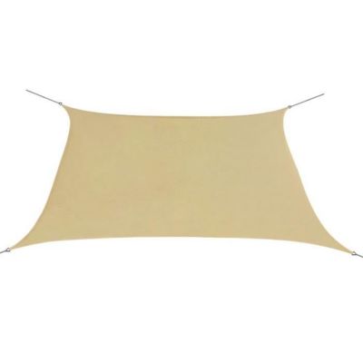 Vidaxl Voile de Parasol Tissu Oxford Beige - vue 4
