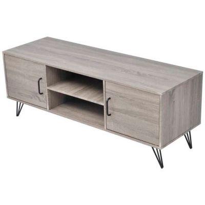 vidaXL Meuble TV 120x40x45 cm Gris 243449