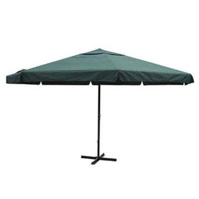 vidaXL Parasol Vert Aluminium 500 cm