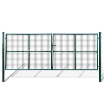 Portail de jardin en maille 400x150 cm vidaXL