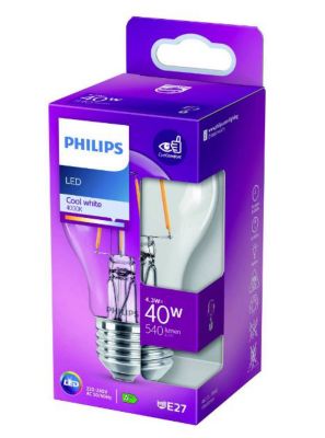 Ampoule LED E27 A60 neutre 4/ Ø6cm Philips