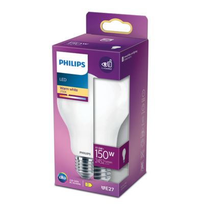Ampoule LED E27 capsule 2452lm 17.5W IP20 blanc chaud Philips