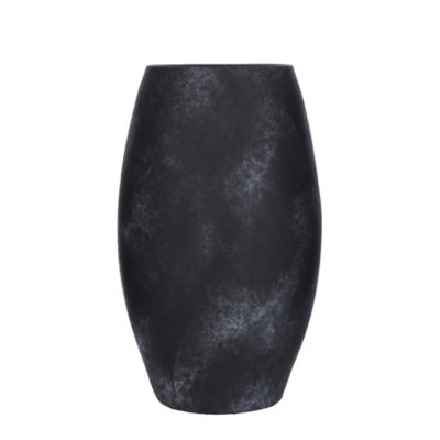 Vase terre cuite Lester noir ø30 x h.50 cm