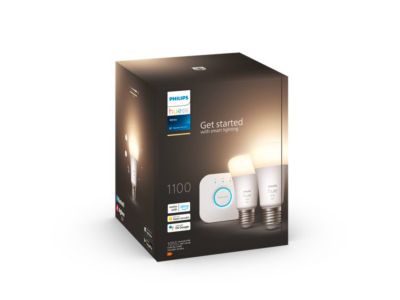 Kit de démarrage pour éclairage connecté LED A60 E27 1055lm 75W Ø6.1cm Philips
