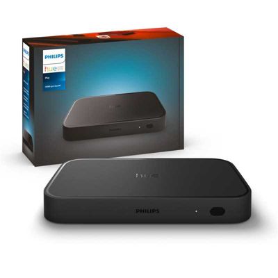 Boitier Philips Hue Play HDMI Sync Box 8K noir 4 ports 10 lumieres