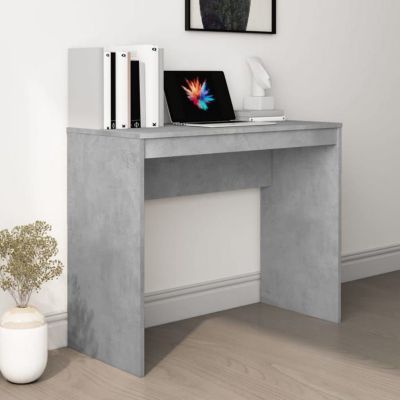 Vidaxl Bureau - Gris béton - vue 2