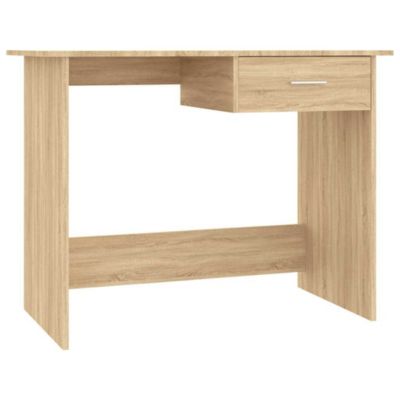 Vidaxl Bureau Chêne sonoma Marron - vue 2