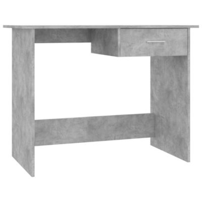 Vidaxl Bureau - Gris béton - vue 2