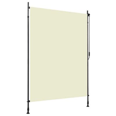 vidaXL Store Roulant d'Extérieur Ombre de Balcon Jardin Véranda Pergola Terrasse Résistant aux UV et à la Chaleur 150x270 cm 14594