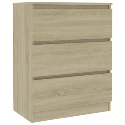 Buffet Chêne sonoma 60x35x76 cm Bois d'ingénierie vidaXL