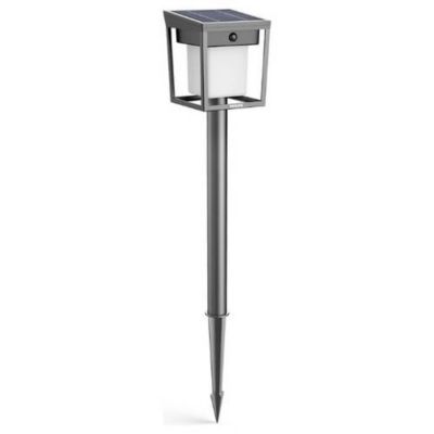Lampadaire extérieur solaire Philips Blaise LED intégré 3000 K 250 lm