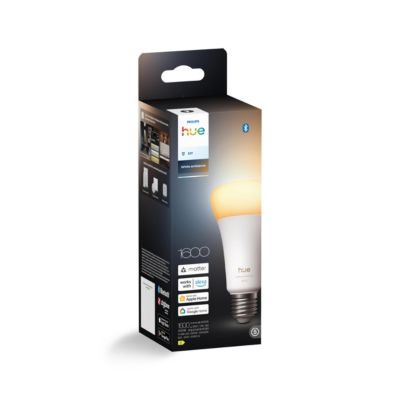 Ampoule LED connectée A67 PHILIPS HUE Lumière chaude Culot E27 1000 1600 lumens