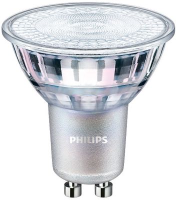 ampoule à led philips master value gu10 36d 355 lm dimmable philips 399204