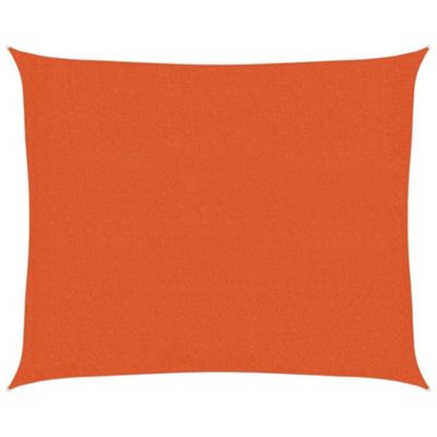 Voile d'ombrage 160 g/m² Orange 2,5x3 m PEHD vidaXL