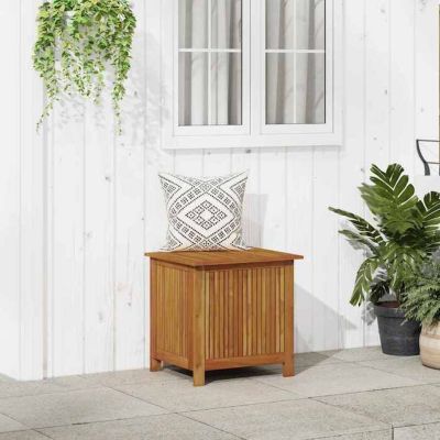vidaXL Boîte de rangement de jardin 60x50x58 cm Bois d'acacia solide 310283