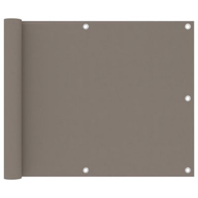 Vidaxl Écran de balcon Marron - vue 2