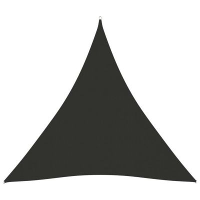 Vidaxl Voile de parasol Anthracite 4.5x4.5x4.5 m Gris - vue 2
