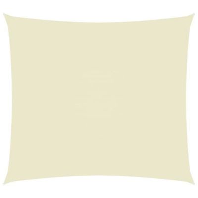 Vidaxl Voile de Parasol Tissu Oxford Beige - vue 8
