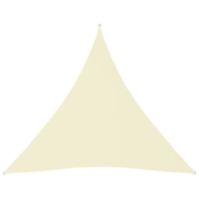 Vidaxl Voile de Parasol Tissu Oxford Beige - vue 5