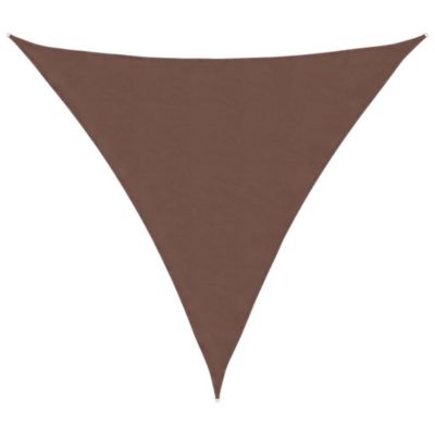 Vidaxl Voile de parasol Oxford 4,5x4,5x4,5 m Marron - vue 2