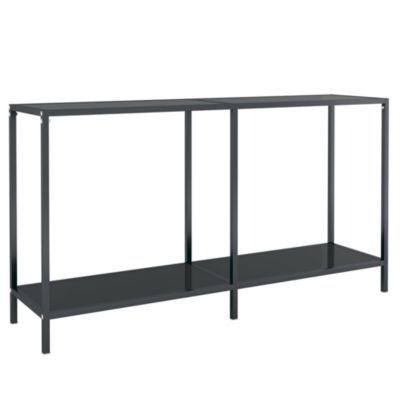 Vidaxl Table Console Noir 140x35x75,5 cm