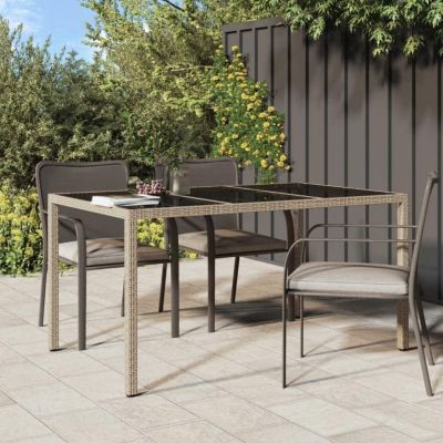 Vidaxl Table de jardin 150x90x75 cm - vue 2
